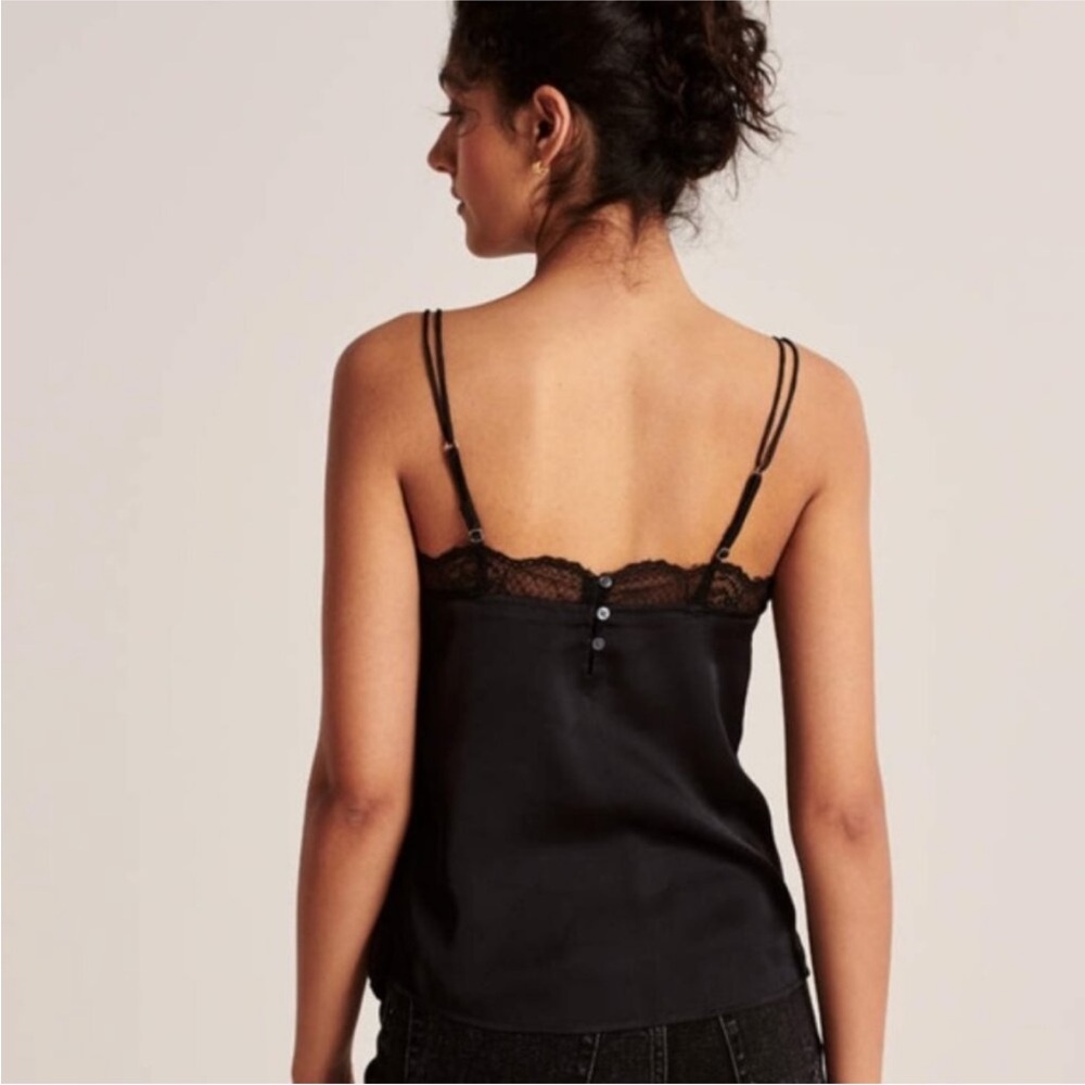 Abercrombie & Fitch Black Lace Top